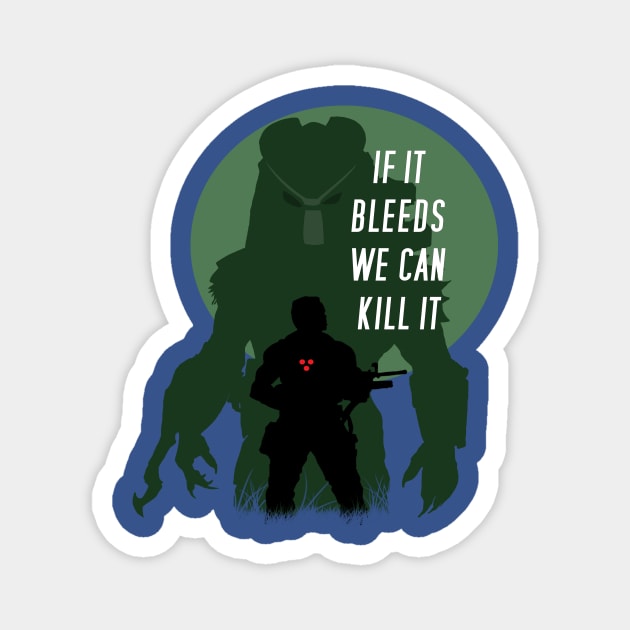 Predator Movie Quote Magnet by PoetandChef