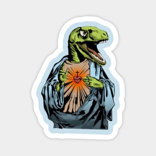 Raptor Jesus Magnet