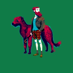 Cuchulainn and the Hound T-Shirt