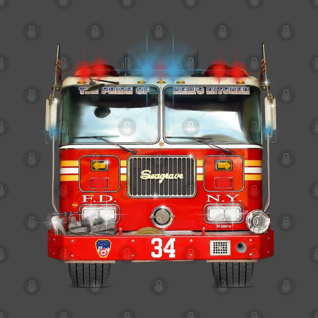 Legendary Hero Fire Truck by MotorManiac