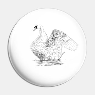 Schwan Pin