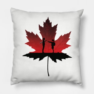 Goblin Maple Leaf Pillow