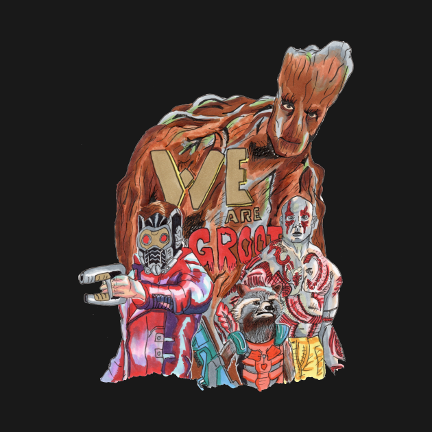 We Are Groot - Guardians Of The Galaxy - Hoodie | TeePublic