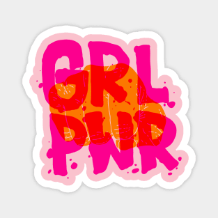 Grl pwr Magnet