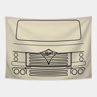 Foden Fleetmaster S95 classic British lorry black Tapestry