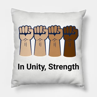 4 fists- In Unity, Strength Pillow