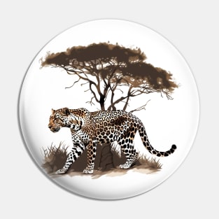Leopard Design Pin