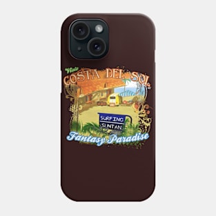 Costa Del Sol Hippie Van Phone Case