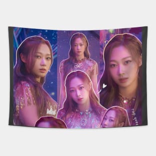 Aespa Giselle Collage Tapestry