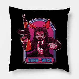 Bunn Wick Artwork Pillow