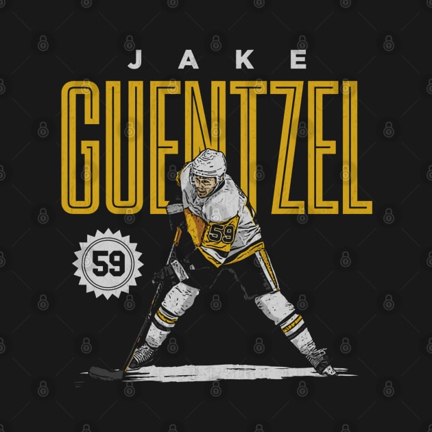 Jake Guentzel Pittsburgh Card by ClarityMacaws