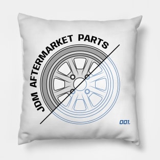 Silver WTNB Wheels JDM Pillow