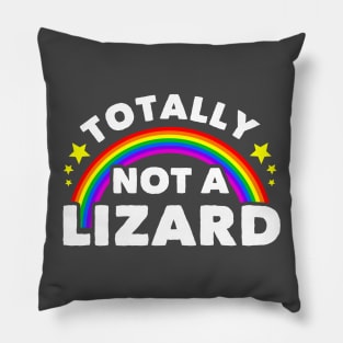 Totally Not A Lizard Pillow