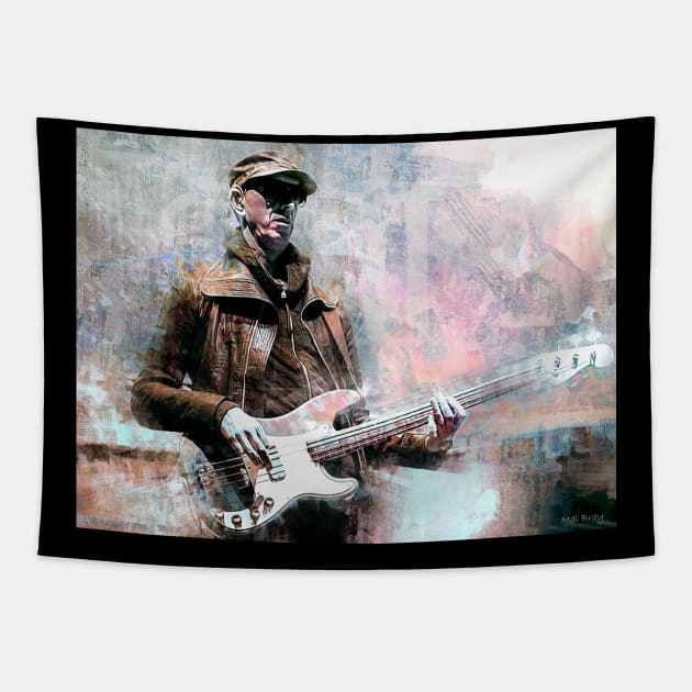 Pino Palladino Tapestry by IconsPopArt