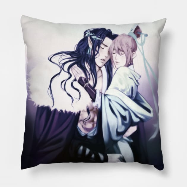 svsss - Moshang Pillow by Kalatl