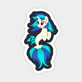 Vinyl Scratch seapony Magnet