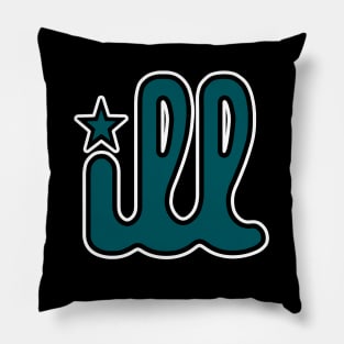 ILL Midnight Green Philadelphia Philly Philly Special Pillow