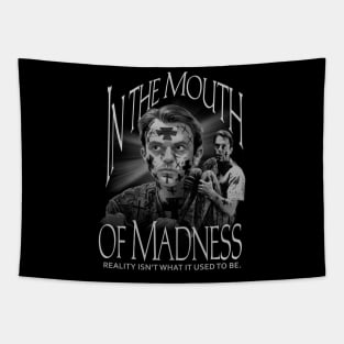 In The Mouth Of Madness, Classic Horror, (Black & White) Tapestry