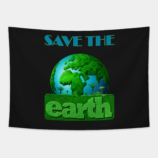 Earth Day Tapestry by ESDesign