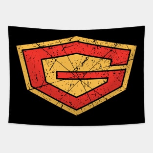 Science Ninja Team Gatchaman Vintage Logo Tapestry