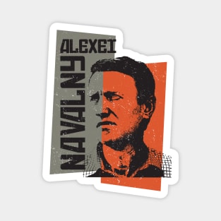 Alexei Navalny 2 by Buck Tee Original Magnet