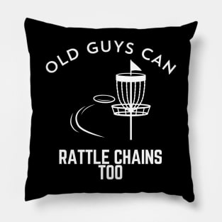 Old Guy Disc Golf Pillow