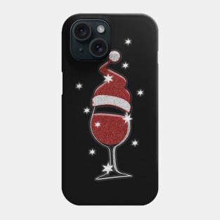 Christmas Wine Glass Phone Case