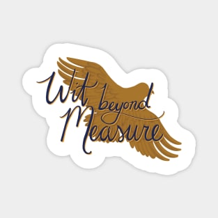 Wit Beyond Measure, On Dark Blue Magnet