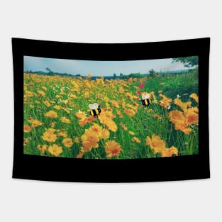 Bees in love Tapestry