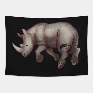 Cozy Rhinoceros Tapestry