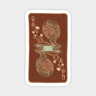 Queen of Spades Magnet