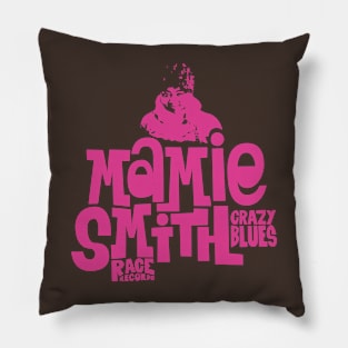 Mamie Smith - The Blues Legend - Handcrafted Artwork Pillow