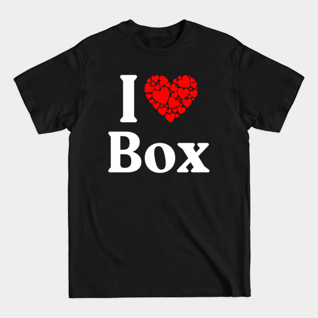 Disover Box Name T Shirt - I Love Box I Heart Box Husband Wife Boyfriend Girlfriend Gift Item Tee - Box - T-Shirt