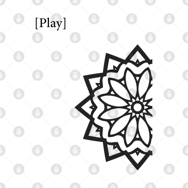 Play Black & White Minimal , inspirational meanings by TargetedInspire