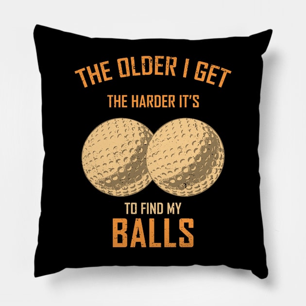 golfer Pillow by Ojo Dewe