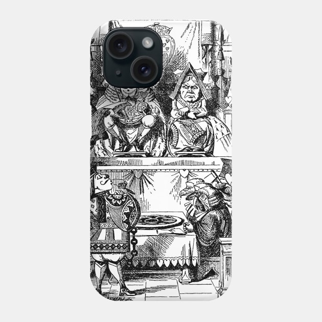 Queen of Hearts from Alice in Wonderland Phone Case by MasterpieceCafe