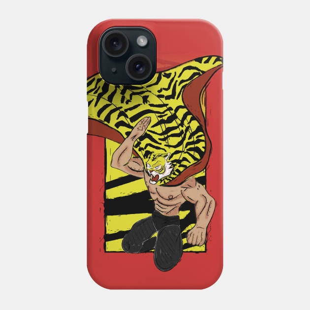 Tiger Mask Phone Case by danielone8