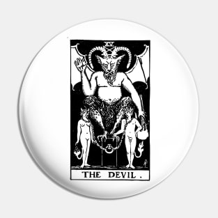 Tarot Card - Devil Pin