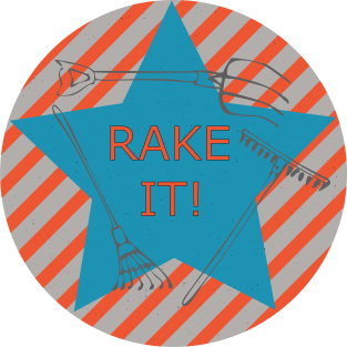 Rake It! Magnet