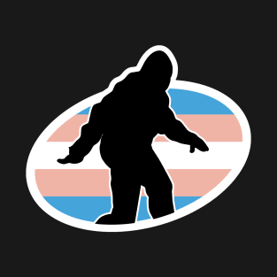 Trans Bigfoot Cryptid Pride T-Shirt