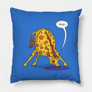 Eggy Giraffe Pillow