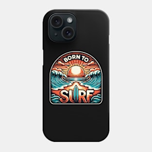 Born to surf Phone Case