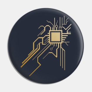 Yellow IC Pin