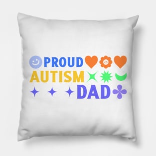 Proud Autism Dad Pillow