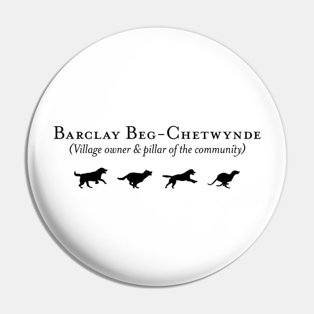 Barclay Beg-Chetwynde - Ghosts Pin by DAFTFISH