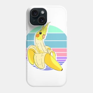 Aesthetic Banana Cocktiel Doodle Pastel Phone Case