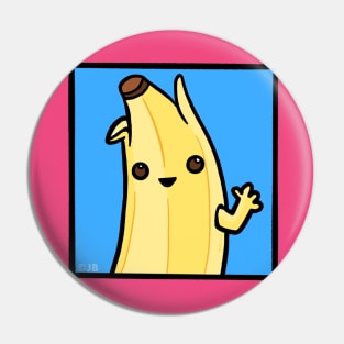 Cute Peeled Banaba Doodle Pin