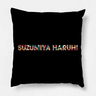 Classic Colorful Design Haruhi Anime Proud Name Pillow