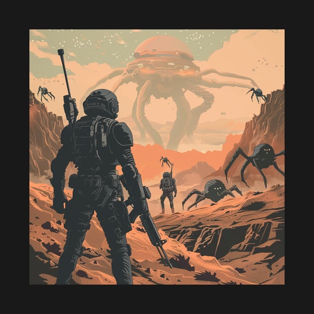 starship troopers by rocknerd