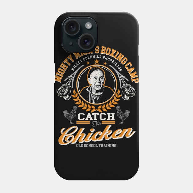 Mighty Mick Catch The Chicken Dks Phone Case by Alema Art